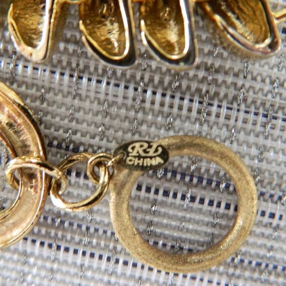 4 Vintage Mid-Century Brass Bracelets, 3 Branded Well know names - Picture 8 of 8